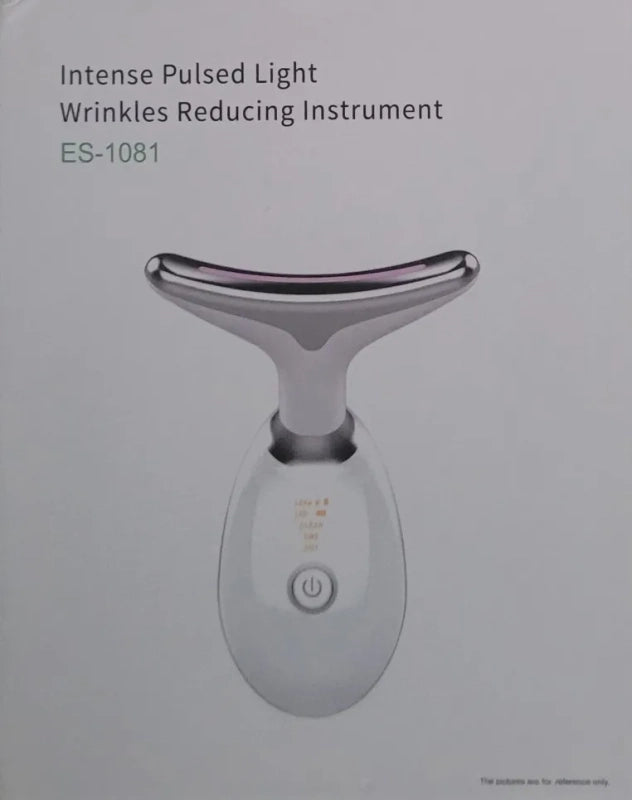 Customer photo of the facial beauty device instructions